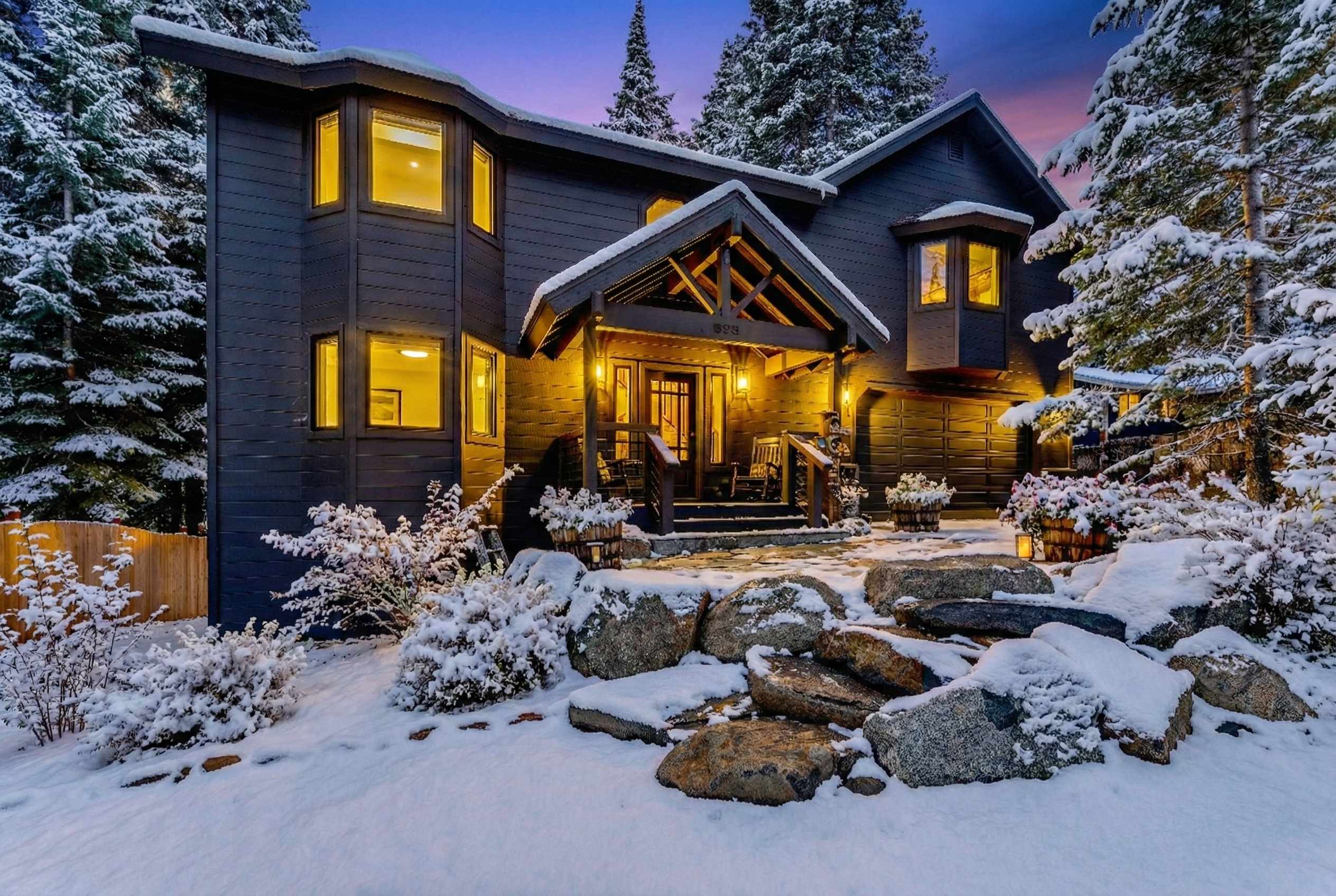 Modern mountain luxury retreat near Lake Tahoe