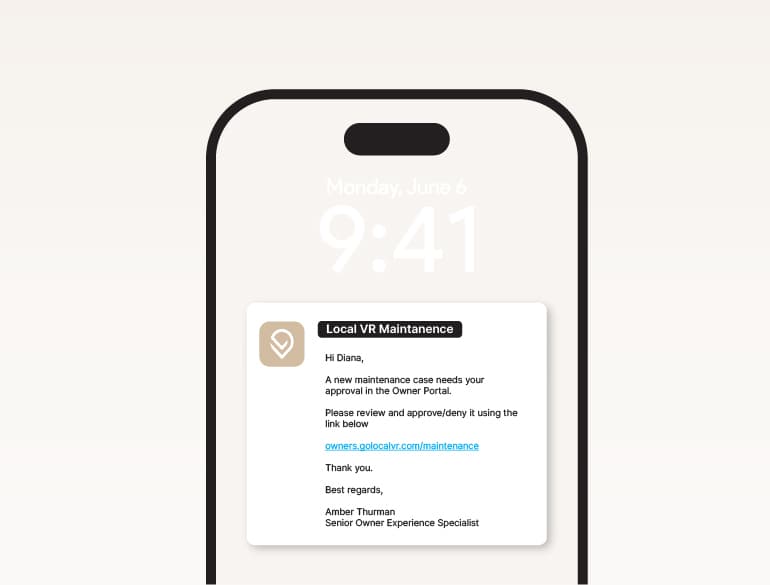 Maintenance Notifications